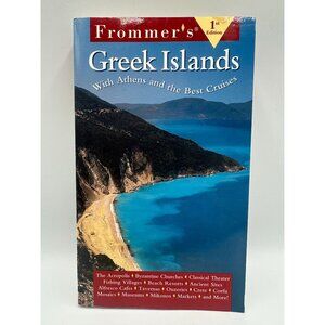 Frommers Greek Islands 1st Edition Travel Guide 1999 Paperback Pre-Owned